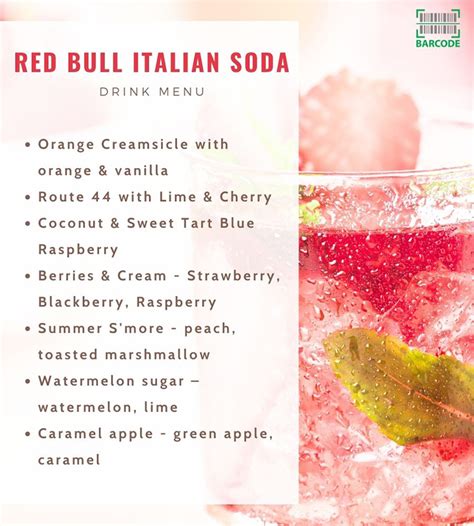 Highly recommend giving them a try when you get the chance. . Best red bull italian soda flavor combinations